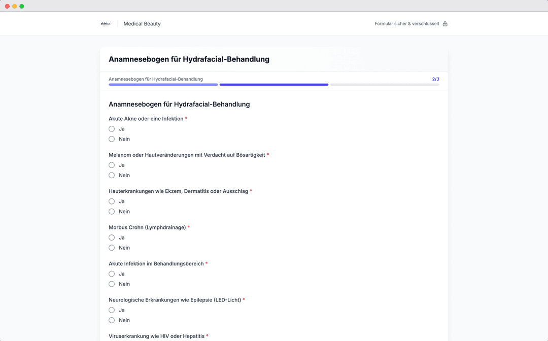 Formulare Marketplace