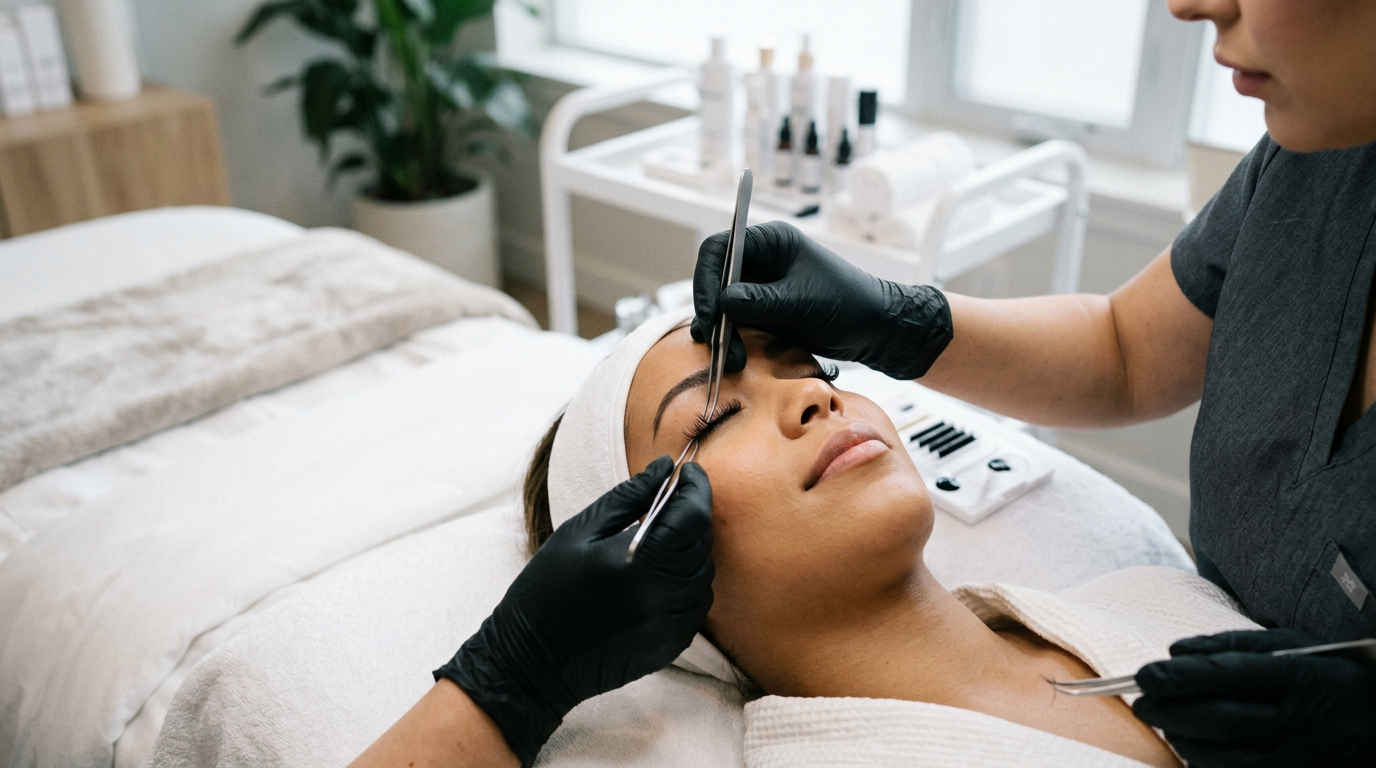 Lash-Kundinnen binden und Refill-Termine