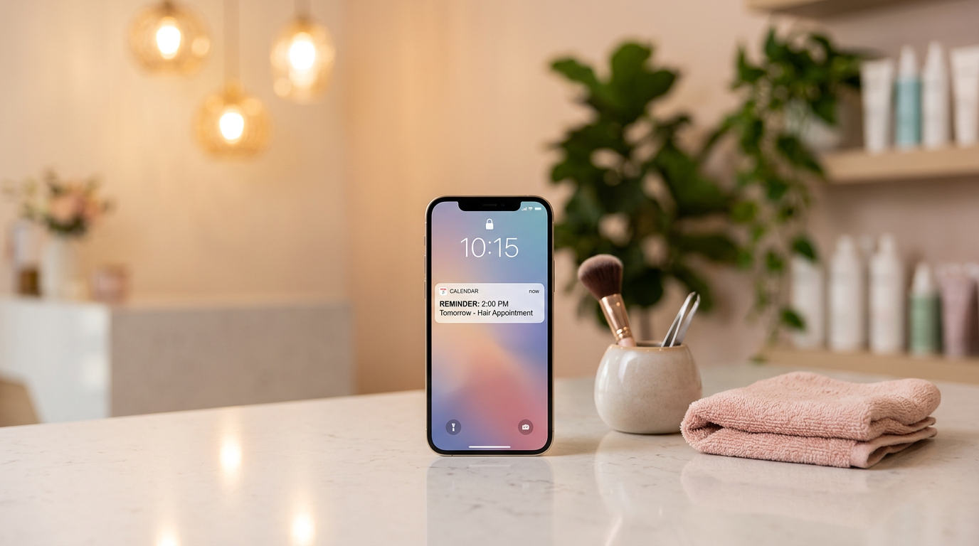 Terminerinnerung per SMS reduziert No-Shows