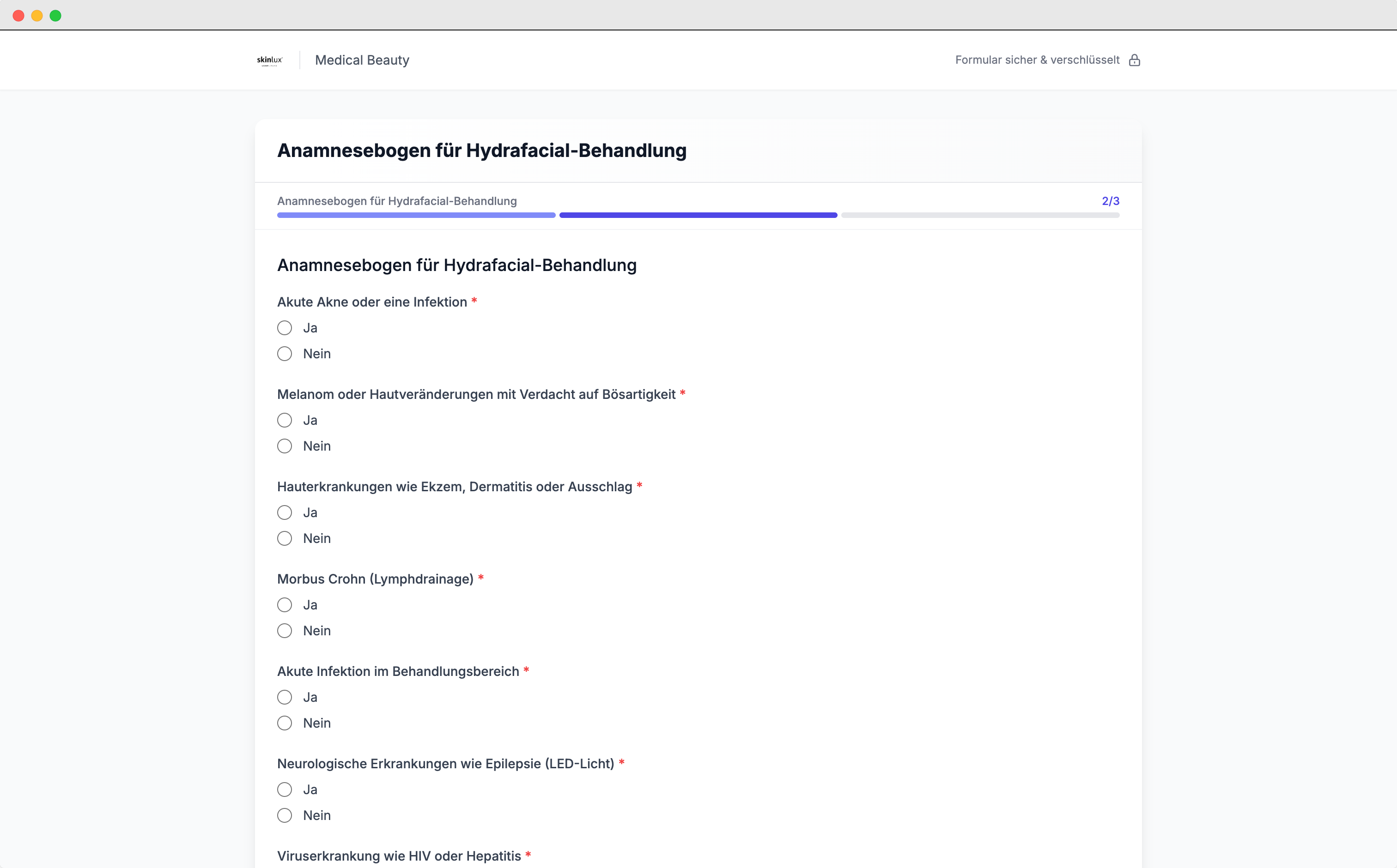 Treatflow Formulare Marketplace - Professionelle Formulare für alle Beauty-Behandlungen mit KI-Generator